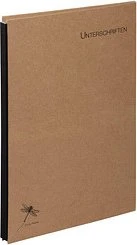 PAGNA Unterschriftenmappe Pur 10 Fächer braun