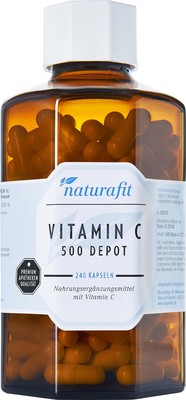 NaturaFit GmbH NATURAFIT Vitamin C 500 Depot Kapseln 177.8 g 12516499
