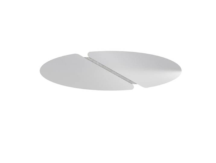 Spiegel oval CIANN GOYA 200x2cm silberfarben