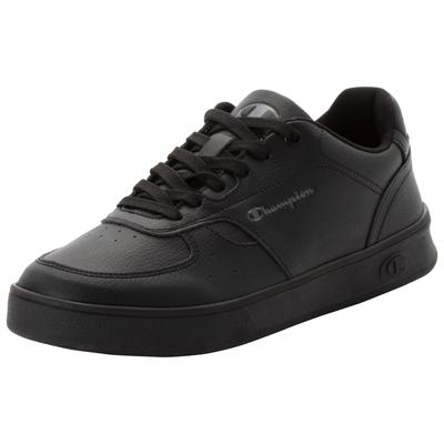 Sneaker CHAMPION "NEWMAN Low Cut Shoe", Herren, Gr. 42, schwarz (triple nbk), Synthetik, Schuhe Sneaker