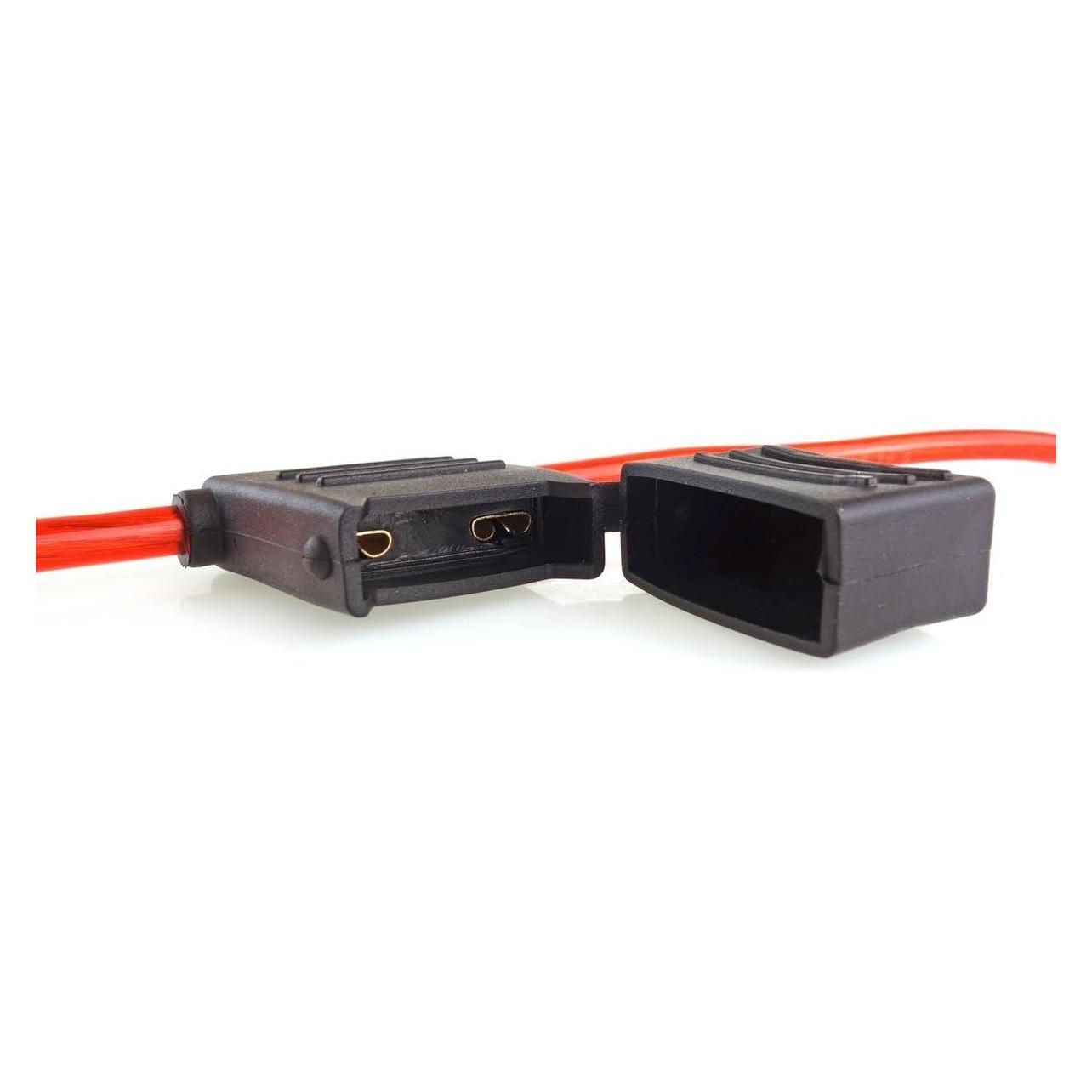 Amio 02338 Maxi-Sicherungshalter - mit 30 cm Kabel - 4,5 mm² - rot (02338)