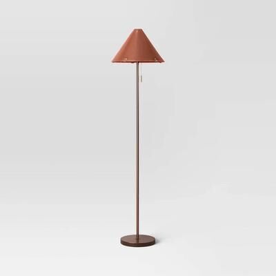 All Categories Goods Leather Shade Floor Lamp In Brown, Elegant Lighting Solution, Threshold Floor Lamp For Living Room And Bedroom Leather Shade Floor Lamp In Brown, Elegant Lighting Solution, Threshold Floor Lamp For Living Room And Bedroom