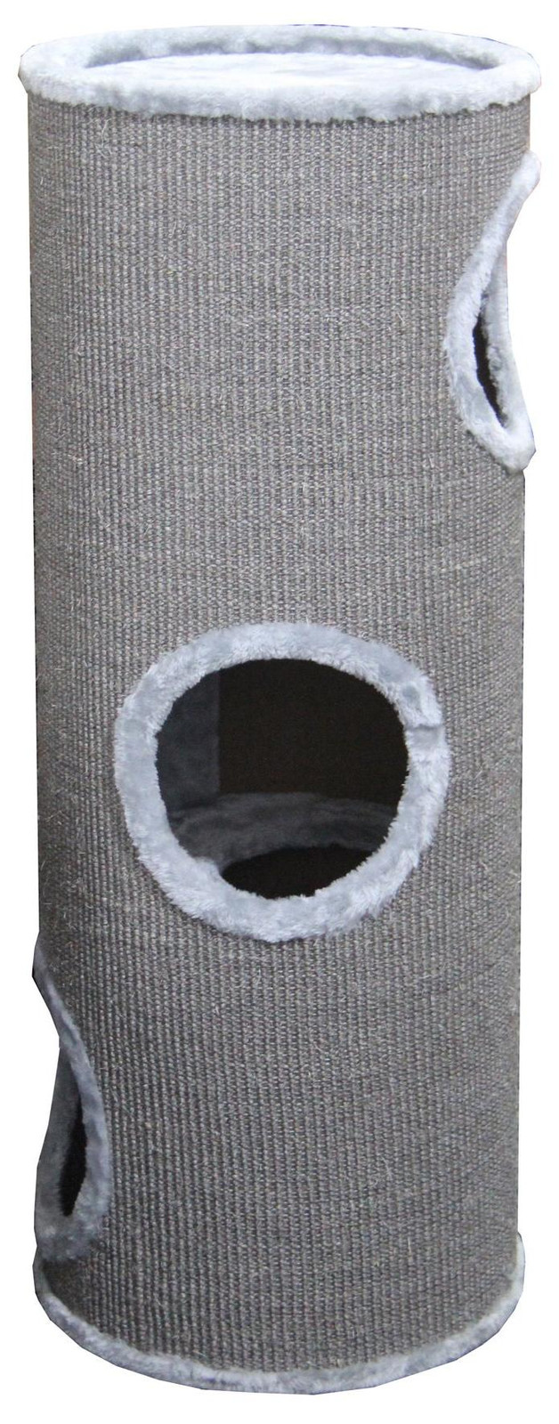 Ebi & Ebi Bernina Krabboom Trend Kattenhuis Everlast Tower, 3-laags, grijs