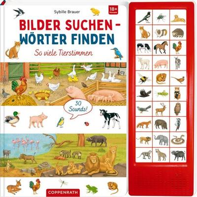 So viele Tierstimmen, Gebundene Ausgabe von , Coppenrath, 978-3-649-63520-8