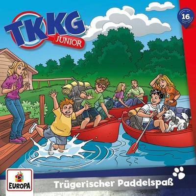 TKKG Junior 16. Trgerischer Paddelspa - , CD, 9783803263162