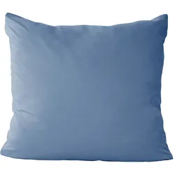 Kissenbezug Jersey blau (BL 80x80 cm) - blau - BL 80x80 cm