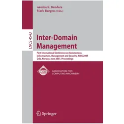 Inter-Domain Management, Fachbücher von Mark Burgess, Arosha K. Bandara