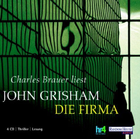 John Grisham - Die Firma. 4 CDs. - Preis vom 11.10.2026 03:10:56 h