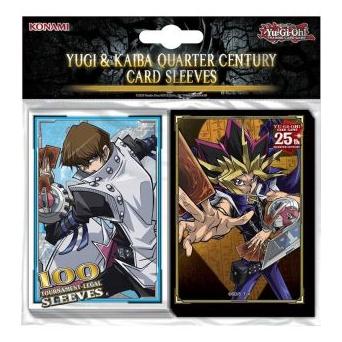 Konami Yu-Gi-Oh! Proteggi Carte 100 Bustine Yugi & Kaiba (51978)