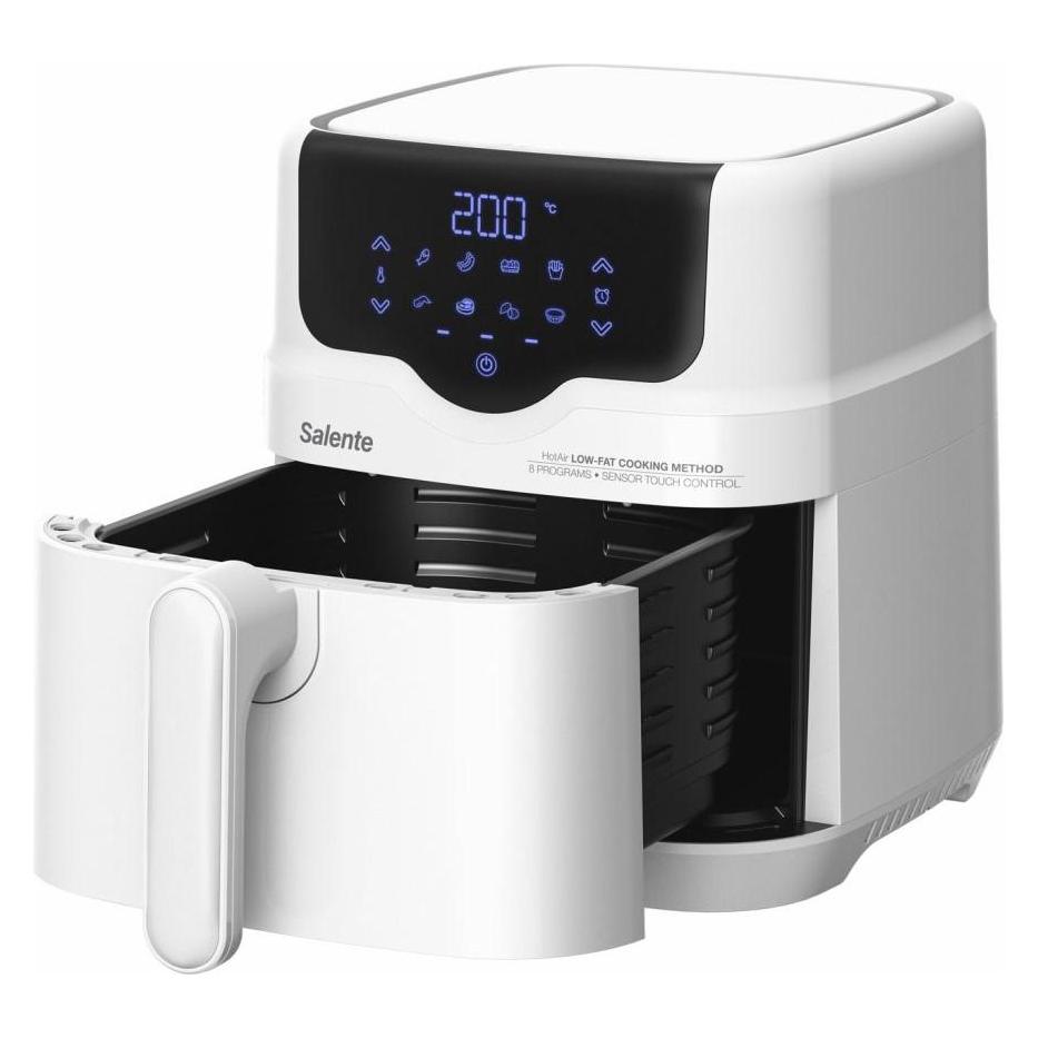 Salente HotAir, hot air fryer 2in1, 4.3 l, white (4.30 l) (HOTAIR-WH)