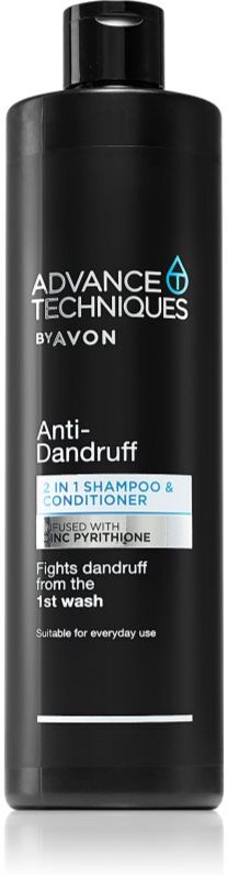 Avon Advance Techniques Anti-Dandruff shampoing et après-shampoing 2 en 1 anti-pelliculaire 400 ml
