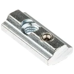 RS PRO, Zubehör Befestigungstechnik, Verbindungskomponente, Nutenstein, Befestigungs- und Anschlusselement für 5mm, M4, L. 18mm pa