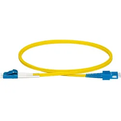 Lanview patchkabel - 5 m. - gul (5 m), Netzwerkkabel
