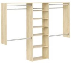 Easy Track 8 Ft. W. Basic Plus Laminate Closet Kit