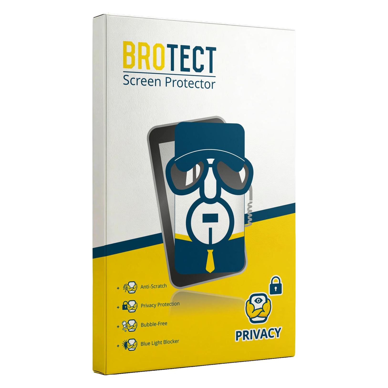 Brotect Sichtschutzfolie für Soundmaster PDB1910SW DVD Player Anti-Spy Privacy Folie Blaulicht-Schutz (6061569)