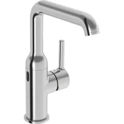 Hansa Einhandmischer Waschtisch-Batterie HANSAVANTIS Style Hybrid, 147 Stahl gebürstet, 5465220980 5465220980