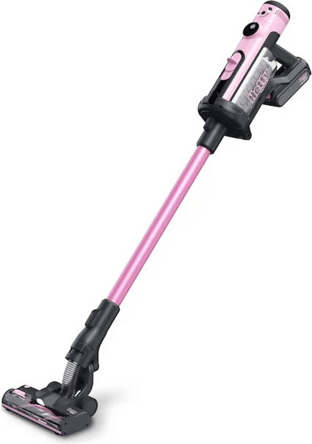 Numatic HTY100P, Stabstaubsauger, Beutellos, Schwarz, Pink, 1 l, Trocken, Filterung