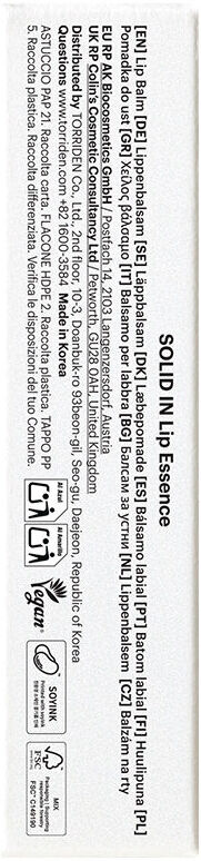 Torriden Solid In essence à lèvres aux céramides 11 ml