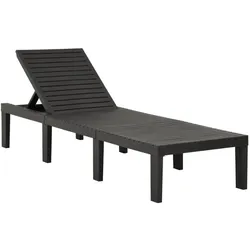 vidaXL, Liegestuhl, Ernest (195 cm)