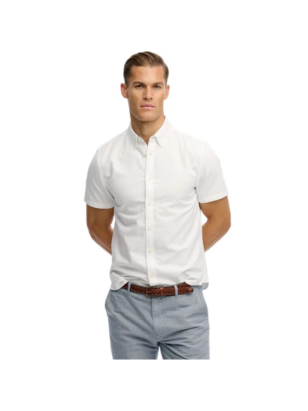 Superdry herenoverhemd in preppy Oxford-stijl
