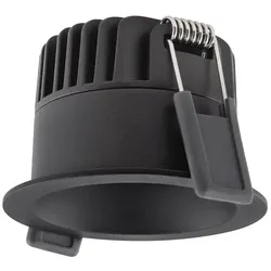 Ledvance Einbau-Downlight "SPOT DARKLIGHT DIM" 8W 930 36° Ø 81mm Schwarz (Lichtleistung einstellbar)