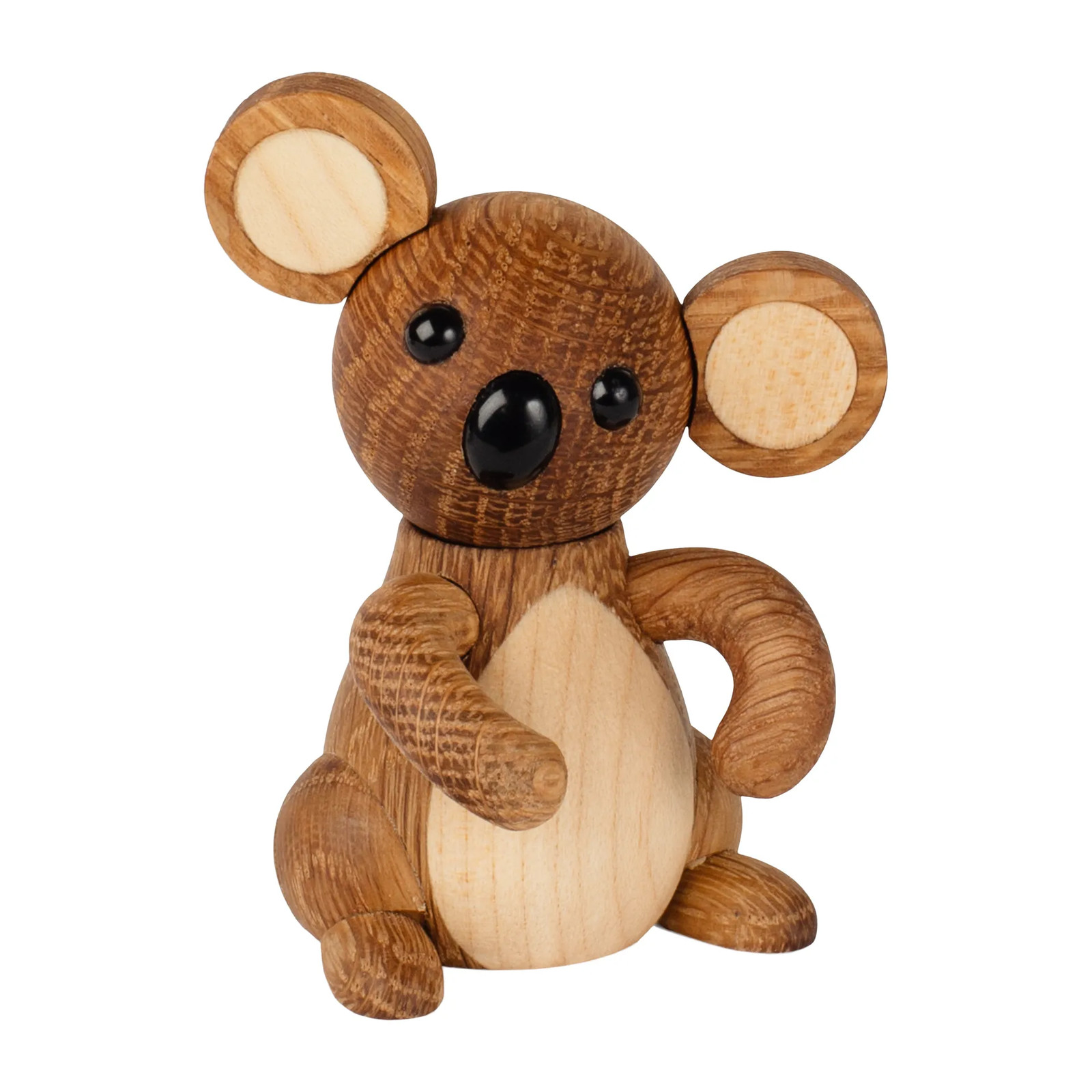 Spring Copenhagen Joey decoratie koala van eikenhout en essenhout