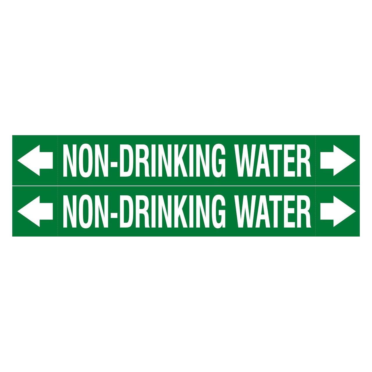 Brady ASME - Rohrmarkierer - Non-Drinking Water (313047)