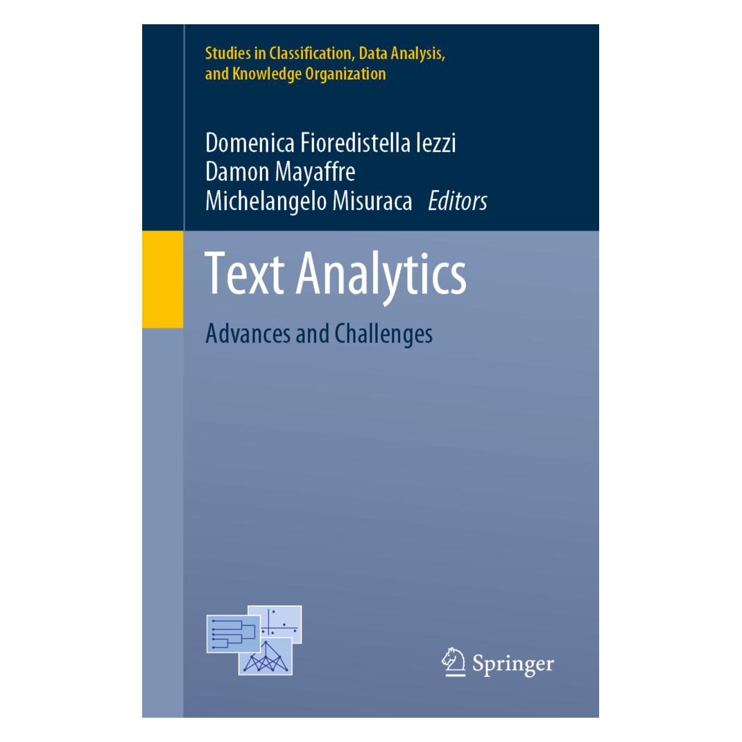 Springer Text Analytics (Englisch, Softcover, Damon Mayaffre, Domenica Fioredistella Iezzi, Michelangelo Misuraca) (56148739)