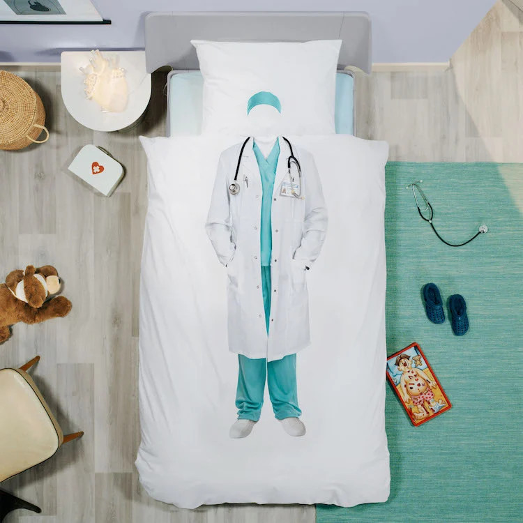 Snurk Doctor dekbedovertrek voor volwassenen