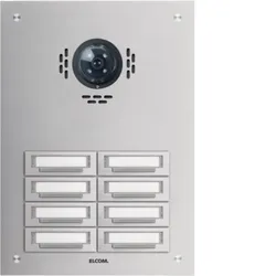 Elcom UP-Türstation TUP-8/2 Stabila alu