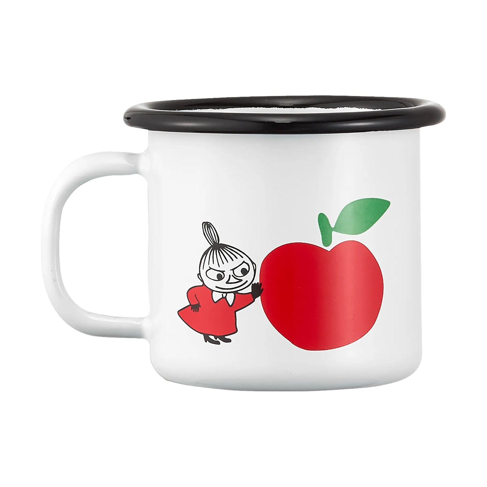 Muurla Moomin geëmailleerde mok Joyfull Apples 1,5 dl