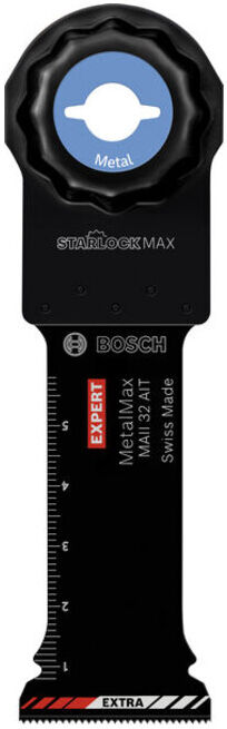 BOSCH Expert MetalMax MAII 32 AIT lame pour outils multifonctionnels, 70 x 32 mm (2608900023)