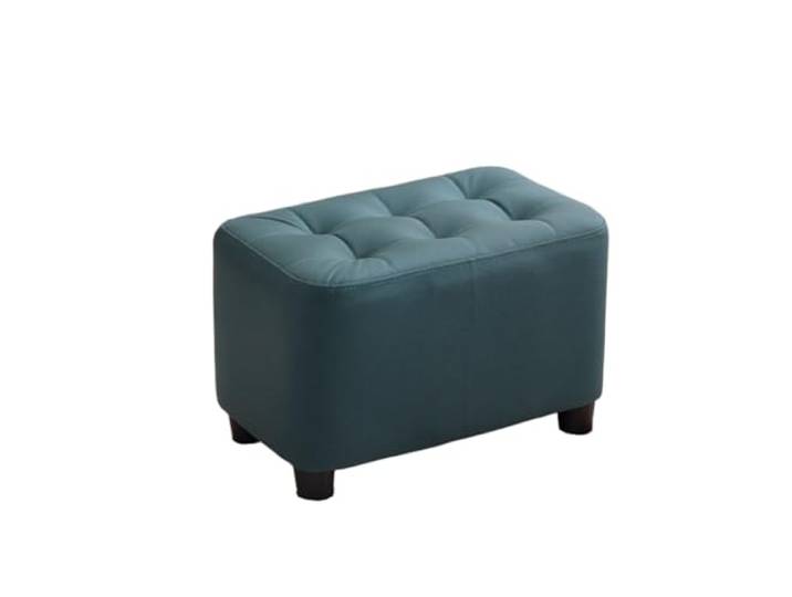 Zf9tBw5sH Bettbank Schuhputzhocker Kleiner Hocker Haushalt Holzstoff Sofahocker Sitzbank(Dark Green)