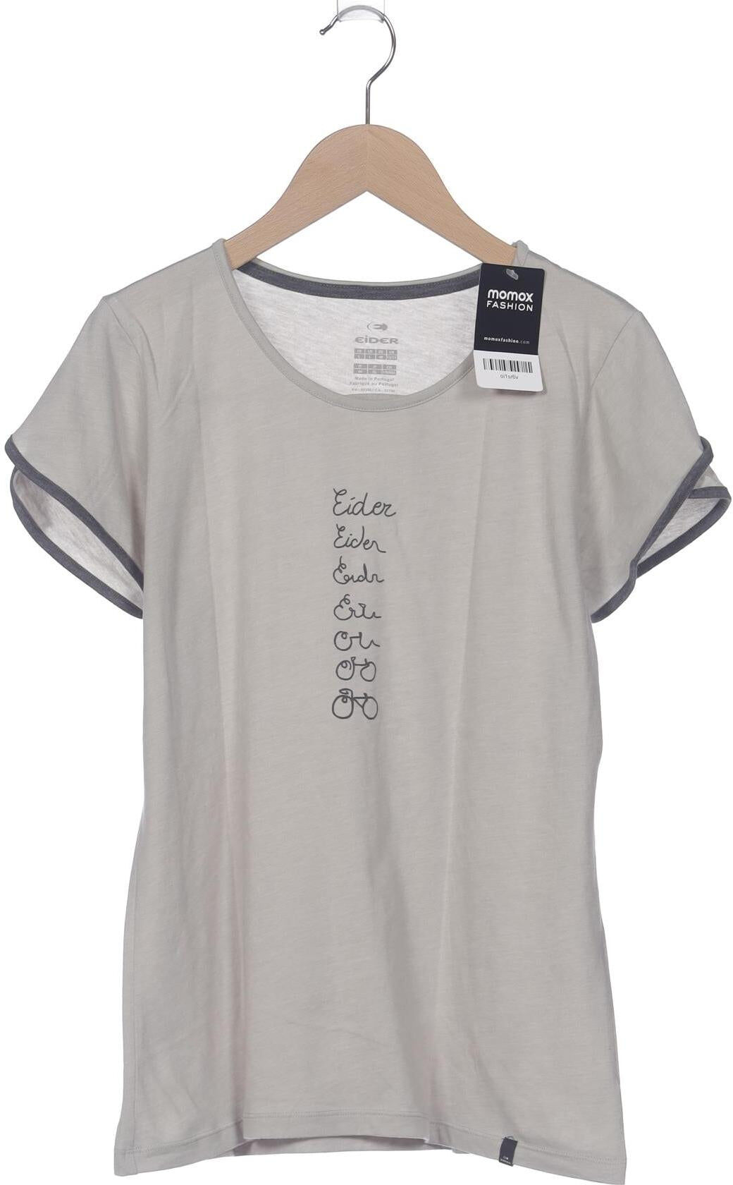 Eider Damen T-Shirt, Grau, Gr. EU 40, kein / Etikett - Second Hand