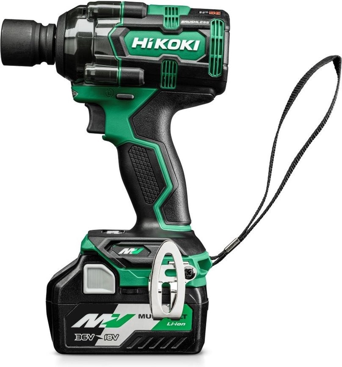 HiKOKI WR36DHWRZ Accu slagmoeraanzetter 36V MultiVolt 1/2 inch 700 Nm