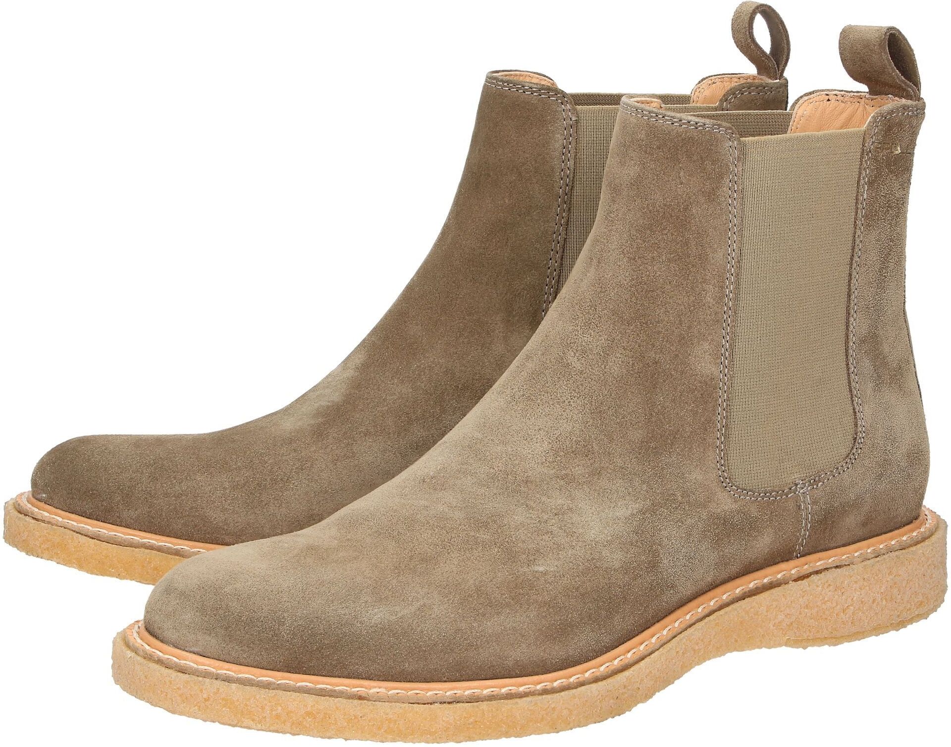 Stiefelette SIOUX "Apollo-023", Herren, Gr. 46 (UK 11), blau (dunkelblau), Obermaterial: 100% Kalbsveloursleder CAVL. 100% Naturkautschuk NaRubber., Schuhe Stiefelette