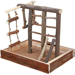 TRIXIE Spielplatz, Rindenholz, 28 × 25 × 22 cm