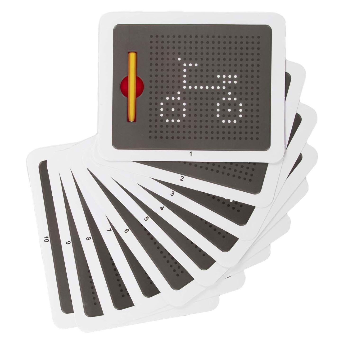 Toi-Toys Magnetisches Zeichenbrett Stahlkugeln mit Stift (51321A)