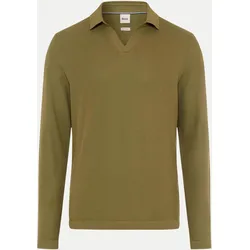 Langarm Poloshirt PRINCETON Grün XXL