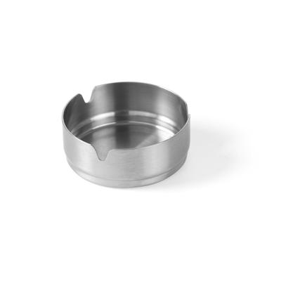 Hendi Aschenbecher Kitchen Line rund aus Edelstahl