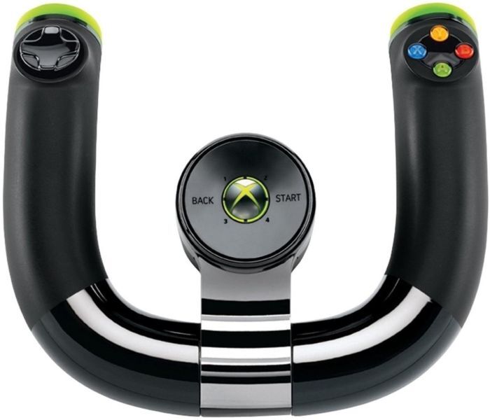 Microsoft Xbox 360 Wireless Speed Wheel-Standaard (Xbox 360) Gebruikt