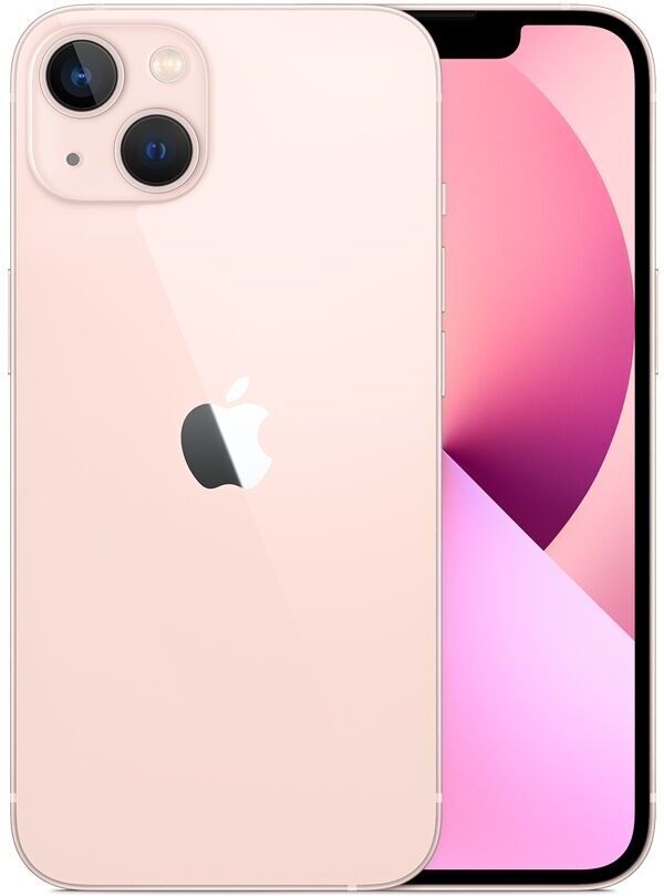 Apple iPhone 13   128 GB   Dual-SIM (eSIM, Nano-SIM)   pink - Refurbished