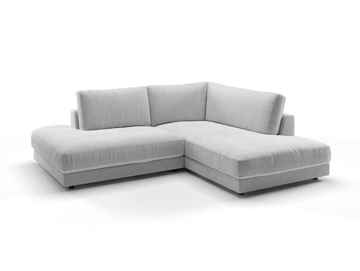 Candy High End 2.0 Ecksofa Feincord/Komfortschaum mit
