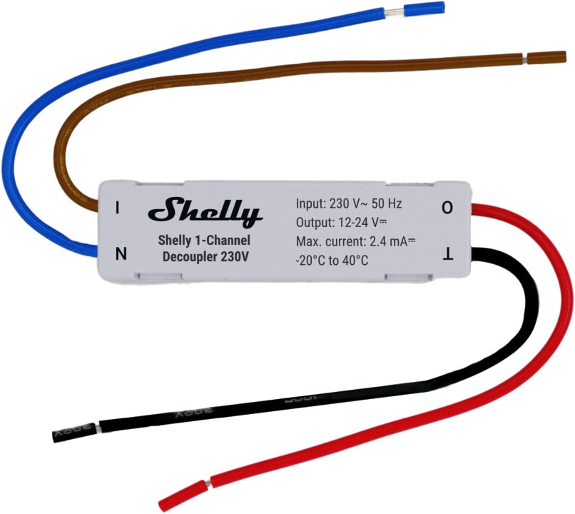 Shelly 1-Channel Decoupler 230V Shelly_1CD