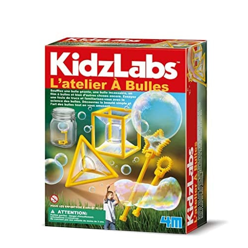 4M Kidzlabs Science Bubble Science Creatieve Zeepbellenwerkplaats Set