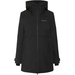 DIDRIKSONS Damen Mantel HELLE WNS PARKA 5, Größe 40 in Schwarz Schwarz