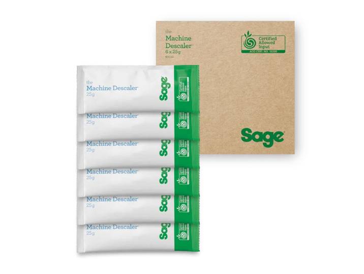 Sage Organic Ontkalker SCC101NEU0ZEU1 - 6-pack Koffie accessoire