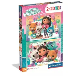 Clementoni: Gabis Puppenhaus-Puzzle - 2 in 1