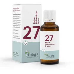 BIOCHEMIE Pflüger 27 Kalium bichromicum D 6 Tropf. 30 ml