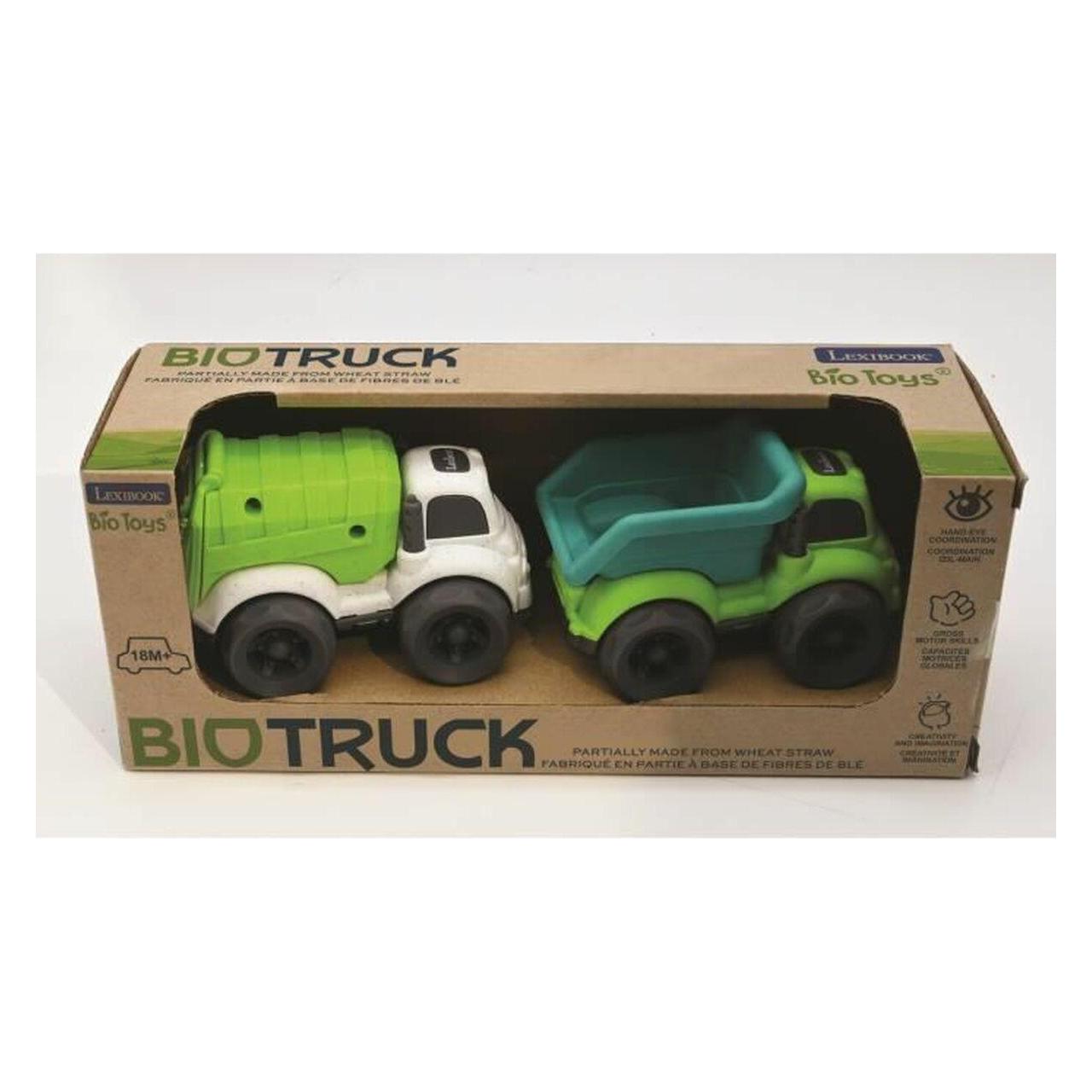 Lexibook Bioplastik Kipper und Transporter, 10 x 6,5 x 7 cm (2 Stück) (22925712)